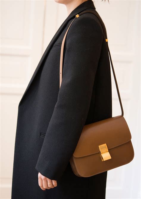 celine classic box handbag|celine box bag price.